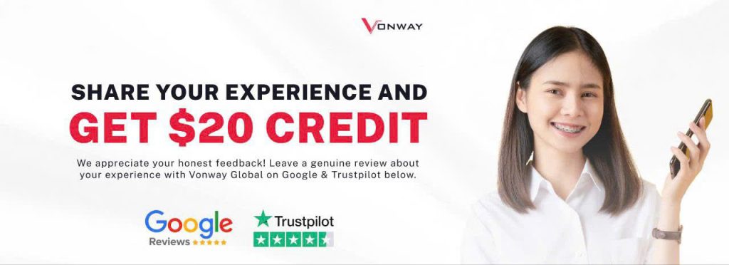 Vonway Bonus 20$