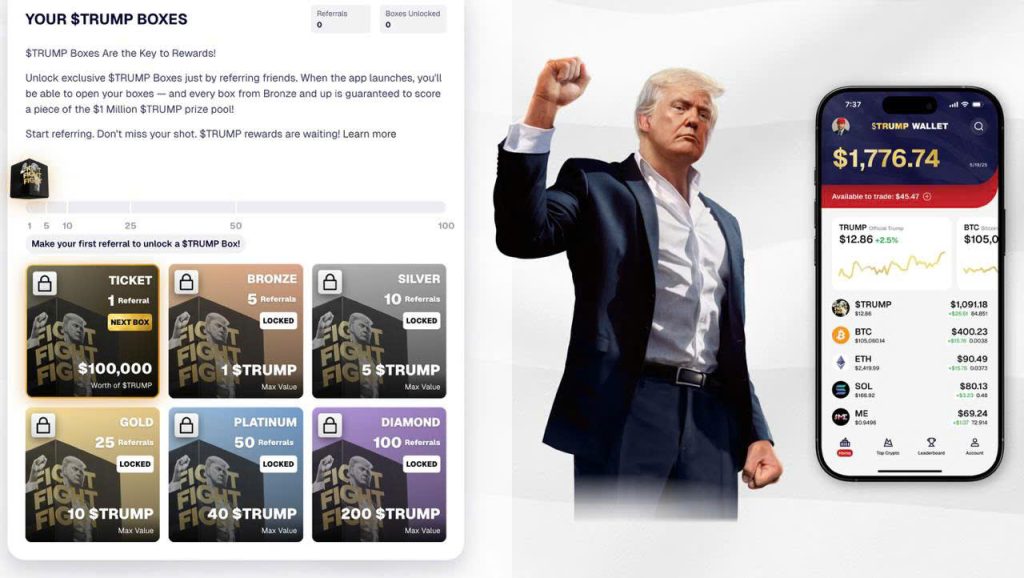 Waitlist TRUMP Wallet