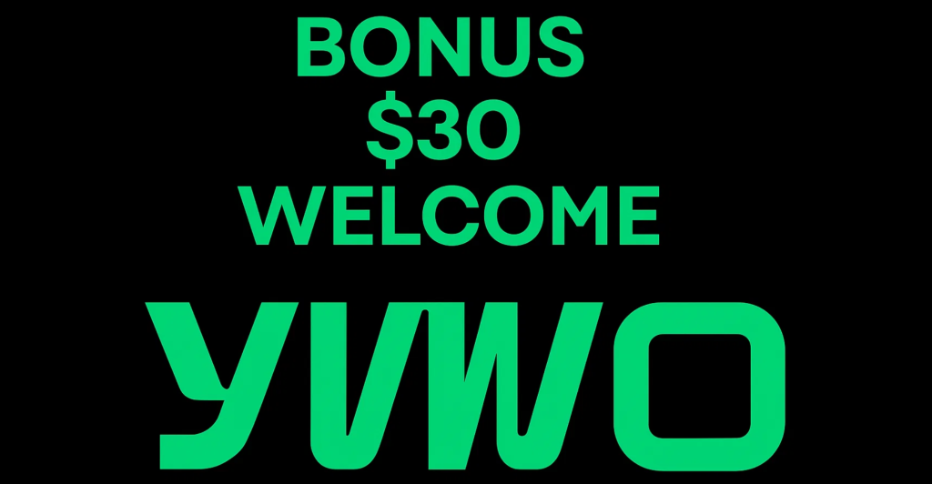YWO WELCOME BONUS 30