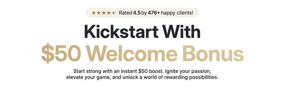 EmarMarkets Welcome Bonus